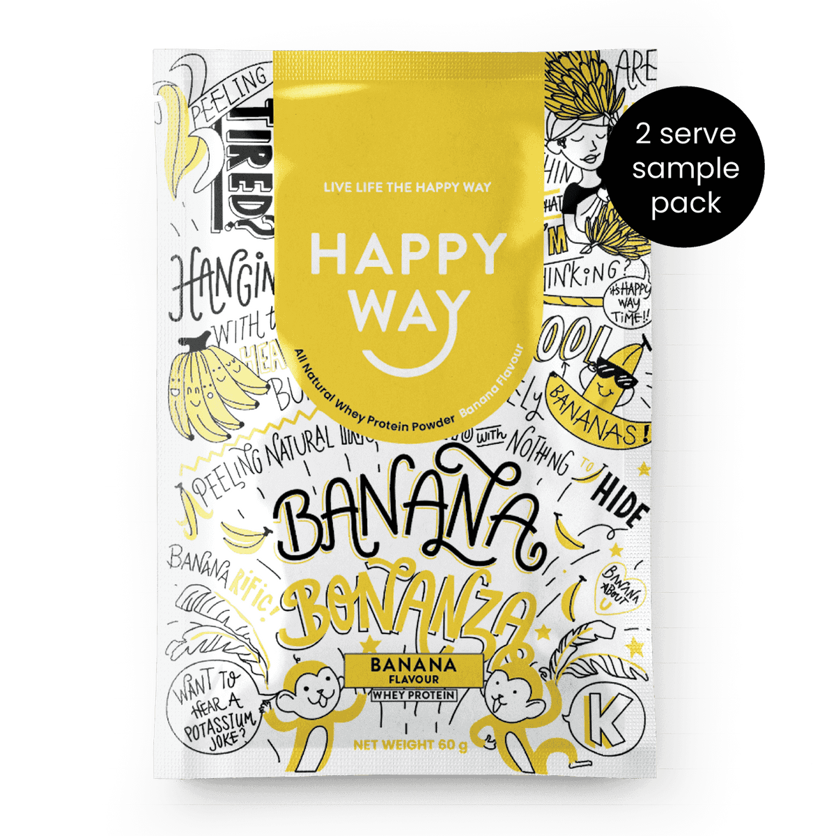 Banana Bonanza Whey Protein Powder