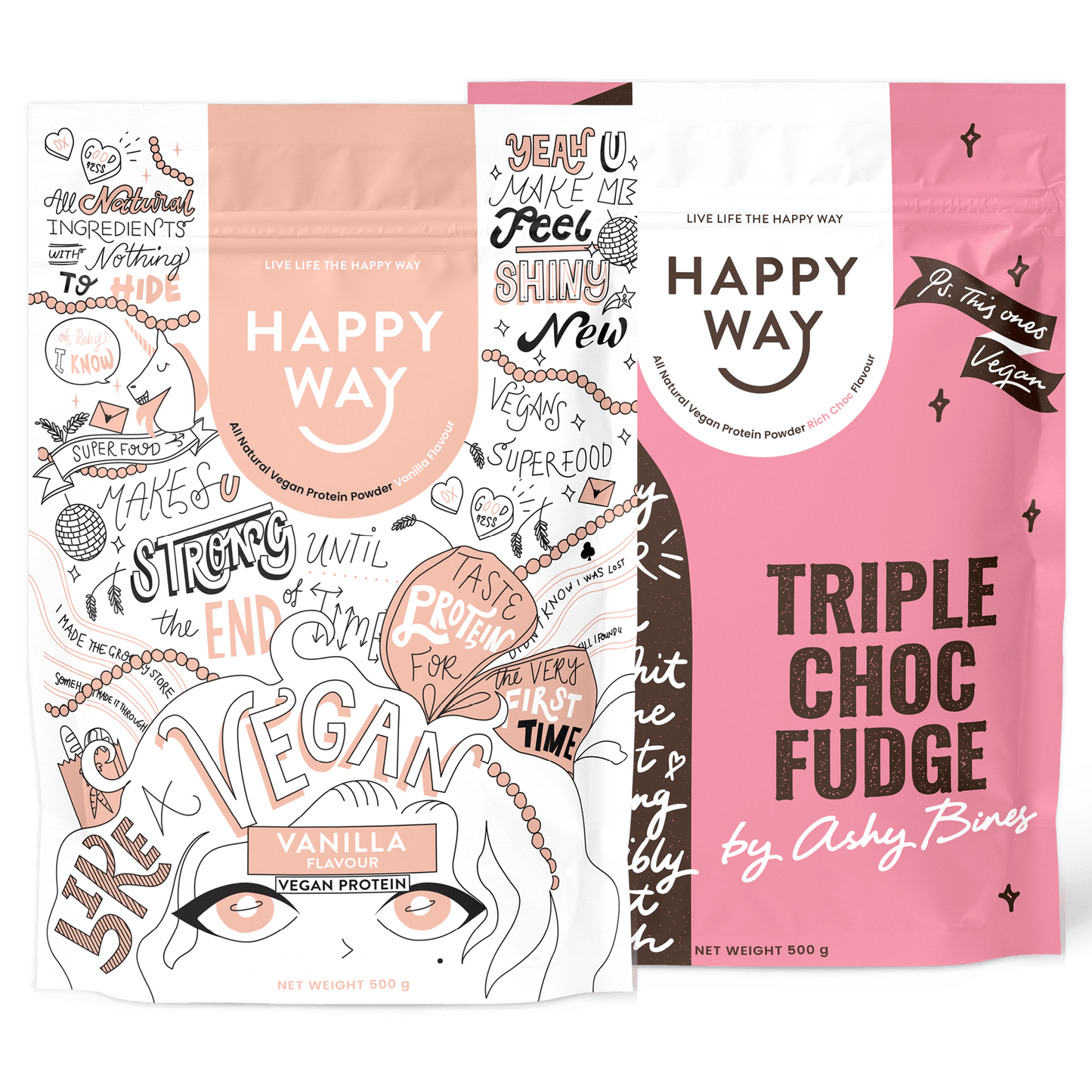 Vanilla Vegan Protein & Triple Choc Vegan Protein Bundle