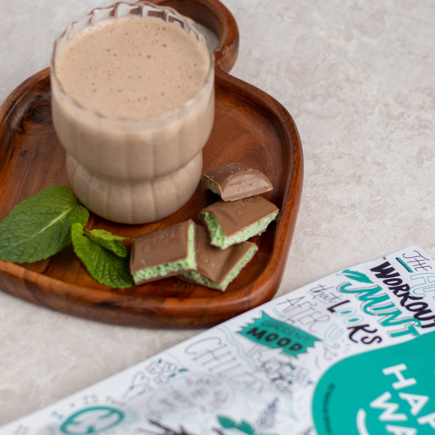 Choc Mint Whey Protein Powder 500g
