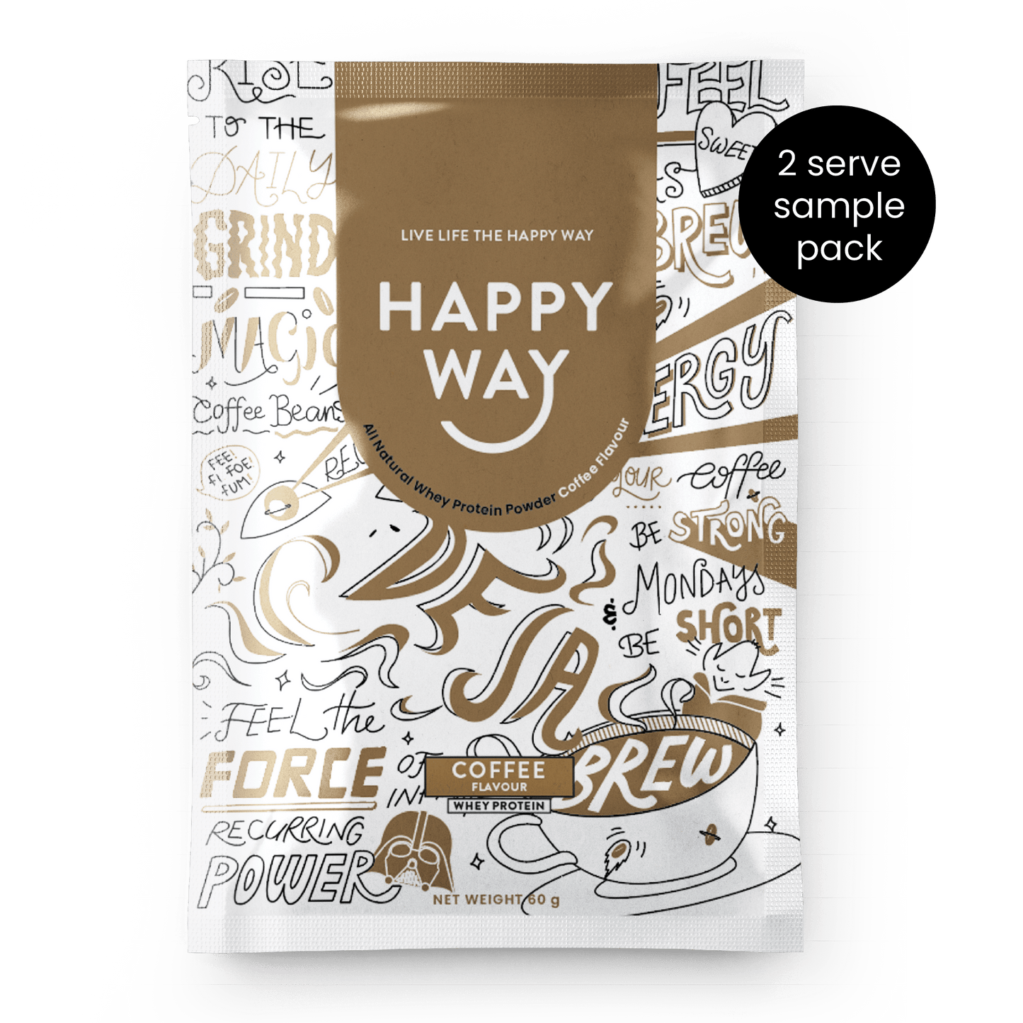 Deja Brew Coffee Whey Protein Powder 500g