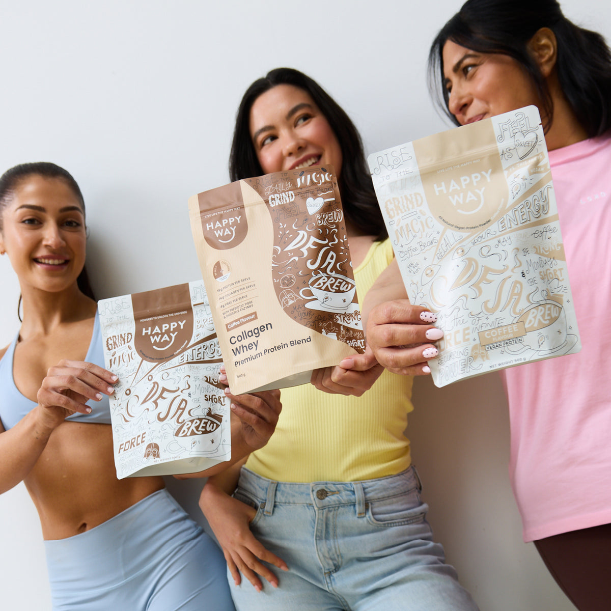 Coffee Collagen Whey Protein Powder 500g