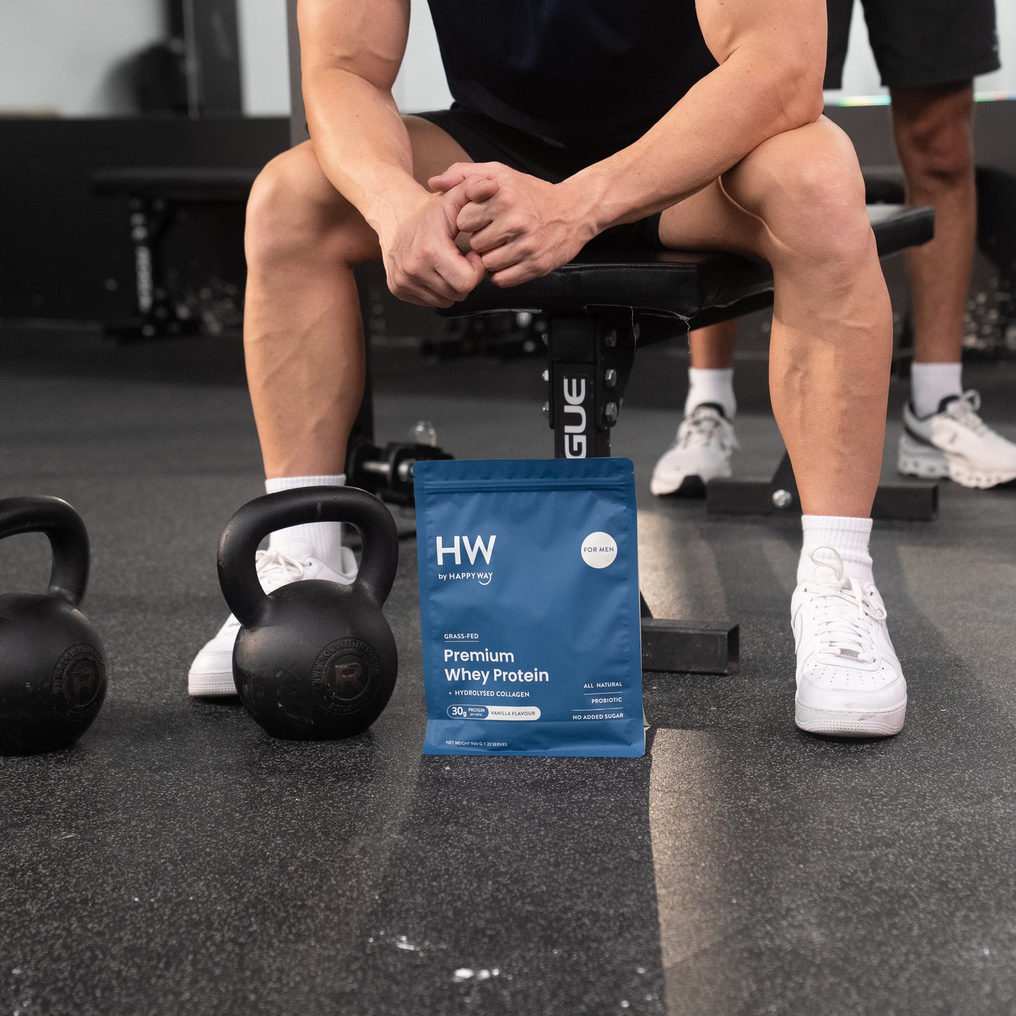 Men's Vanilla Whey Protein Powder 900g