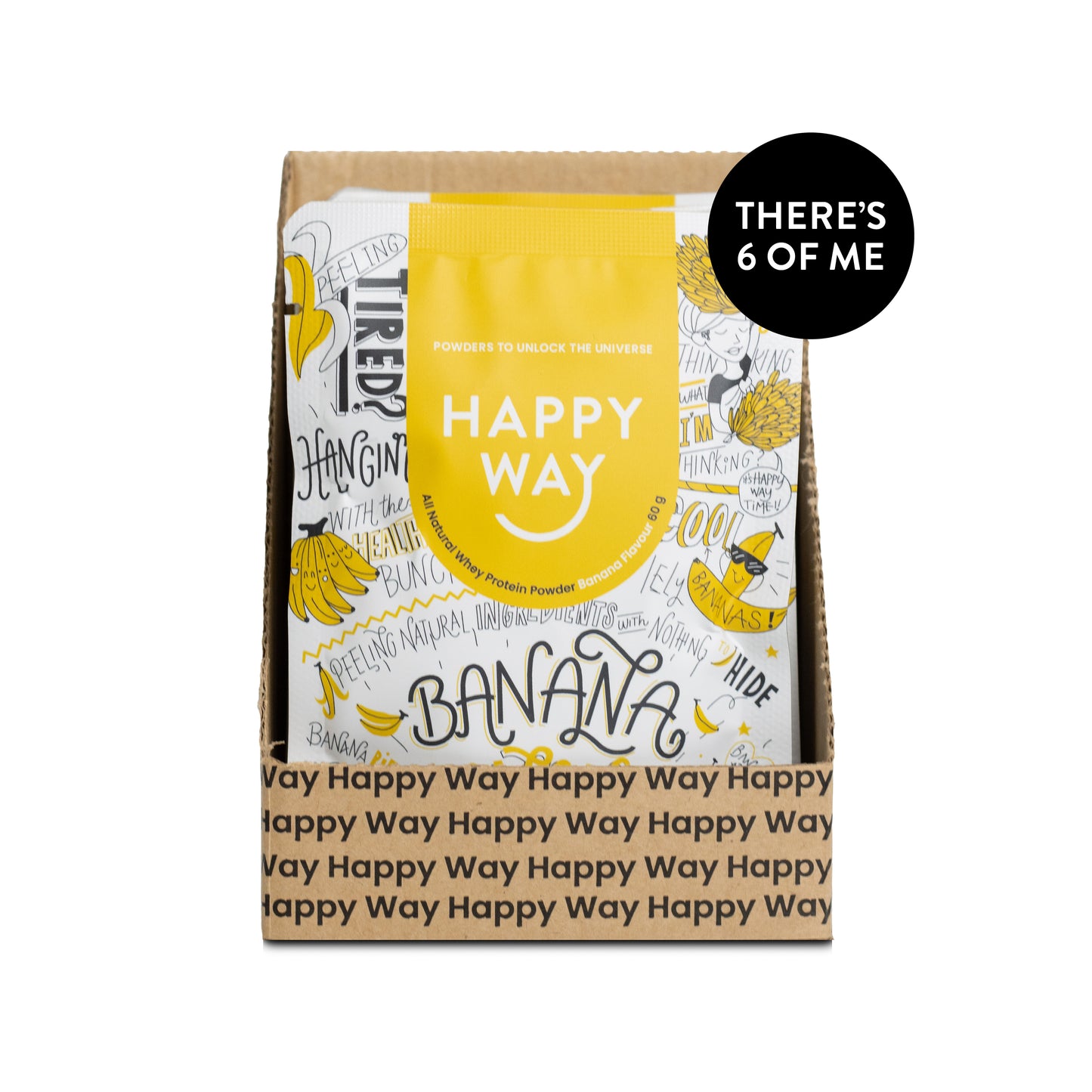 Banana Bonanza Whey Protein Powder Sample Packs