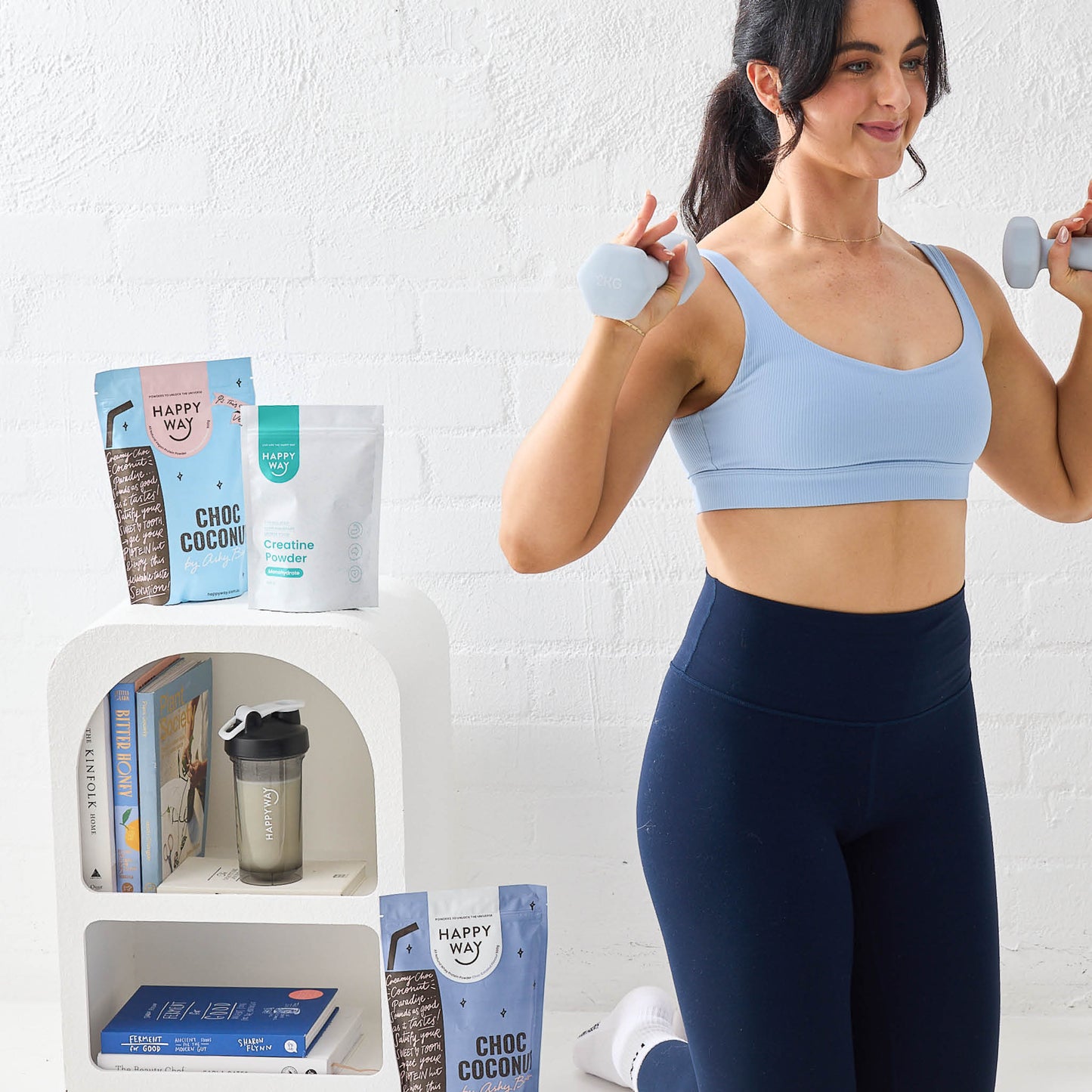 Ashy Bines Choc Coconut Vegan Protein Powder 500g