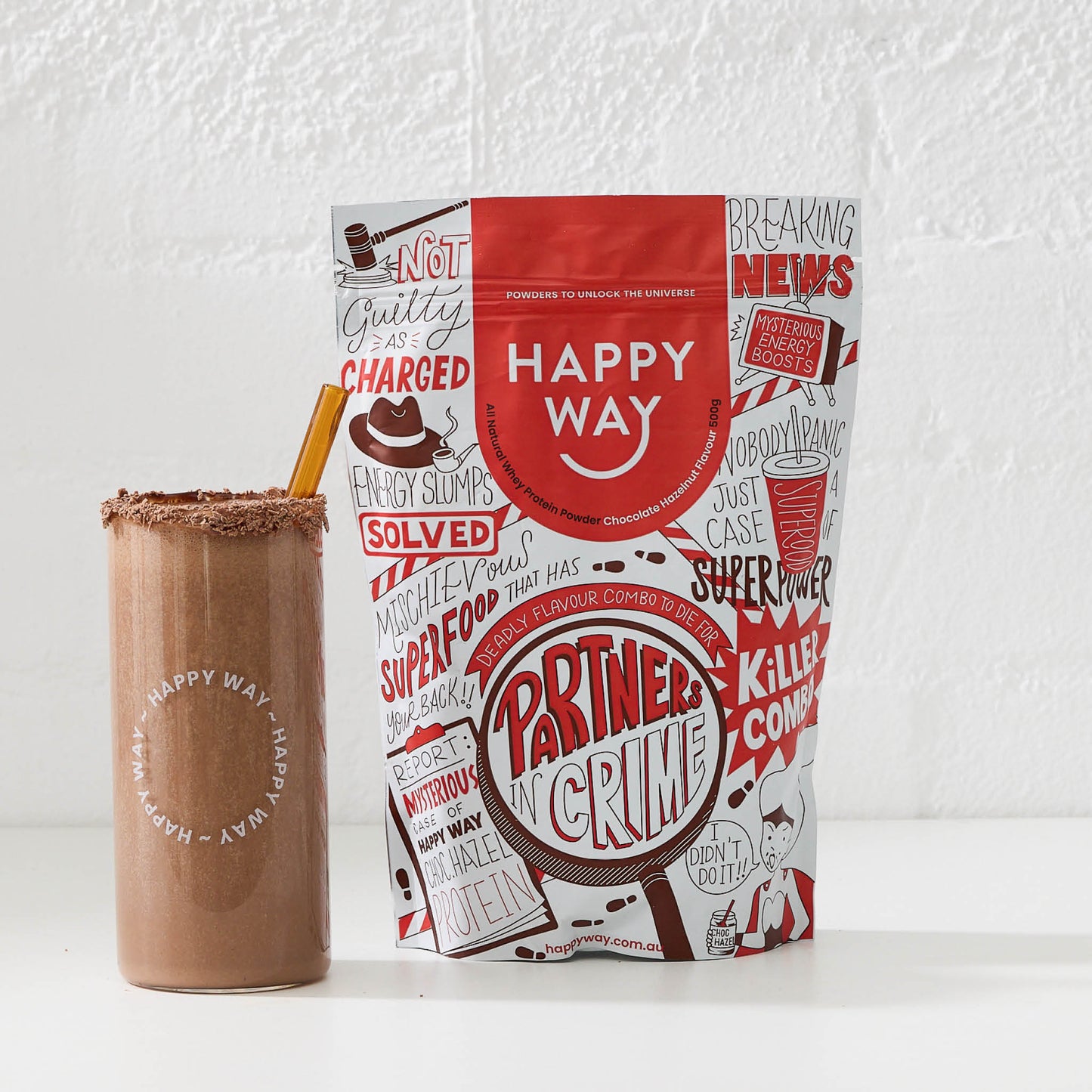 Chocolate Hazelnut Whey Protein Powder 500g