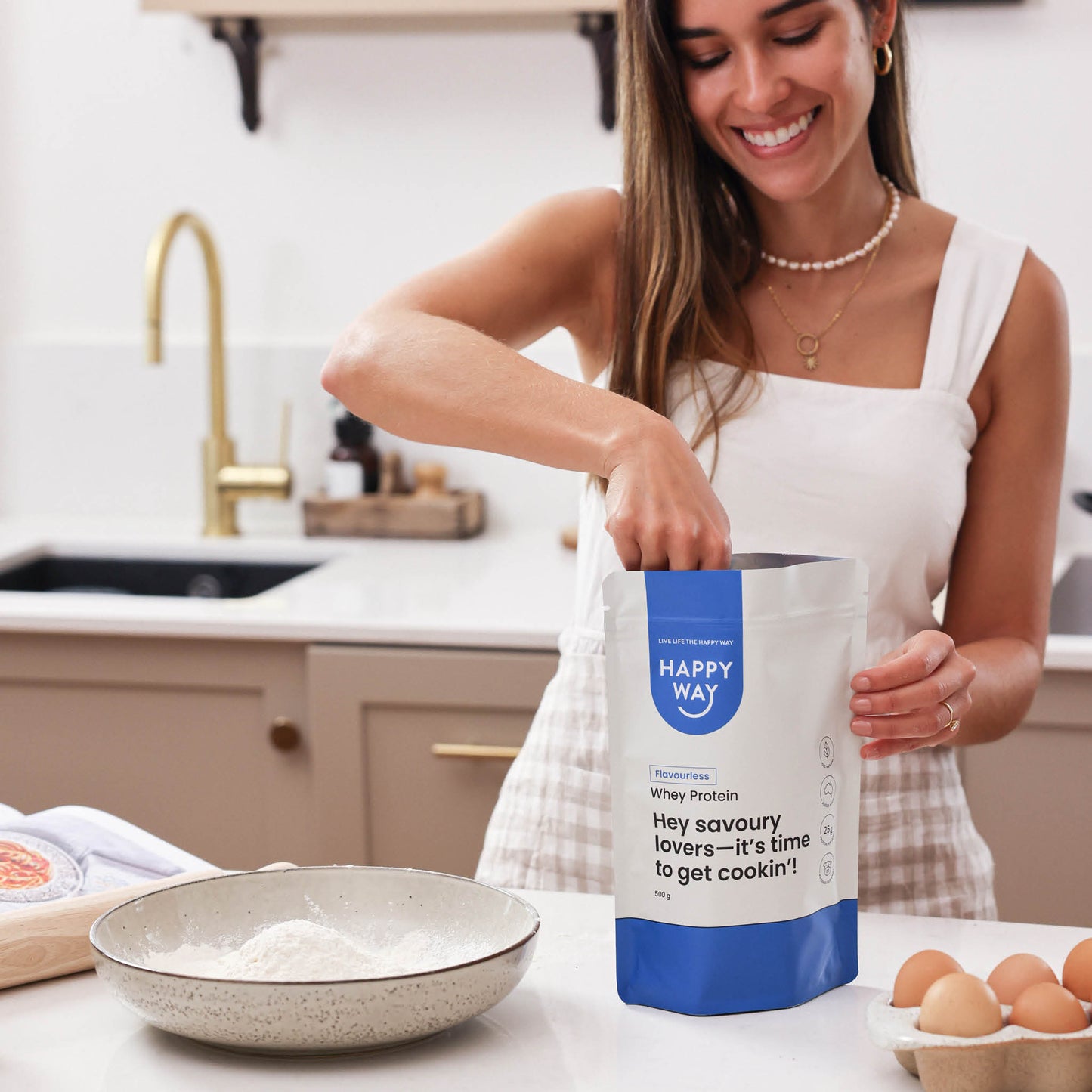 Flavourless Whey Protein Powder 500g