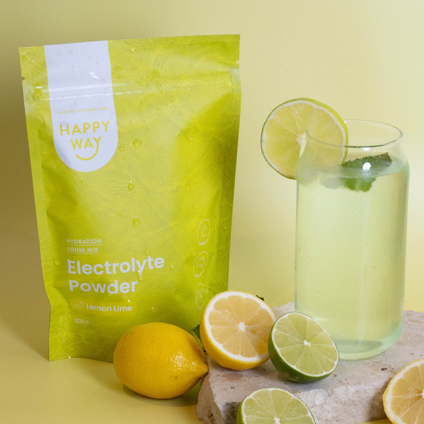Lemon Lime Electrolytes Powder 300g