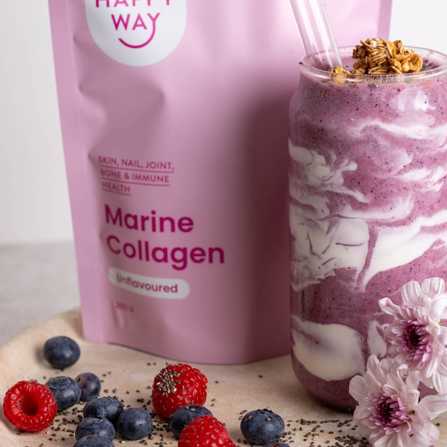Unflavoured Marine Collagen Powder 250g