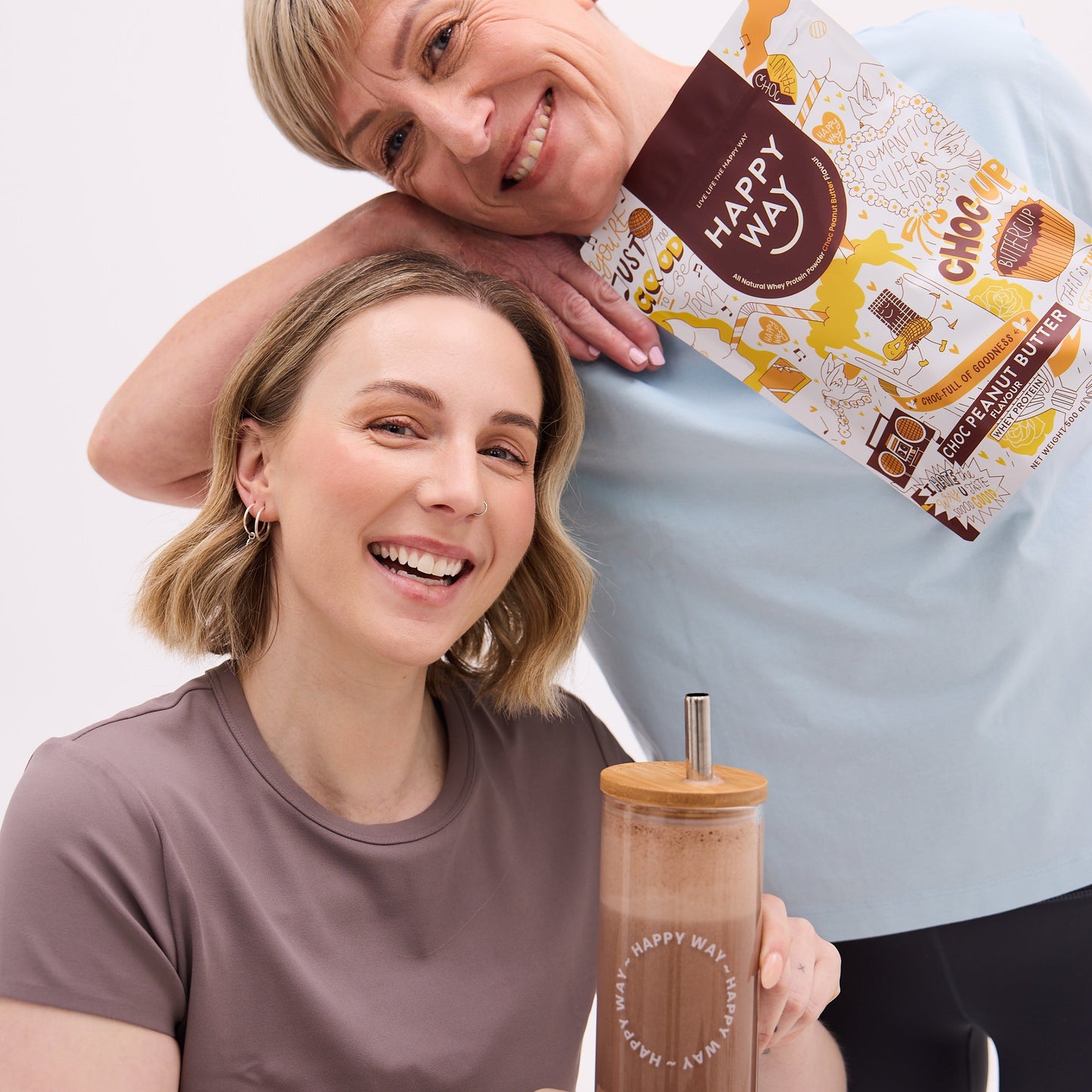 Choc Peanut Butter Whey Protein Powder 500g