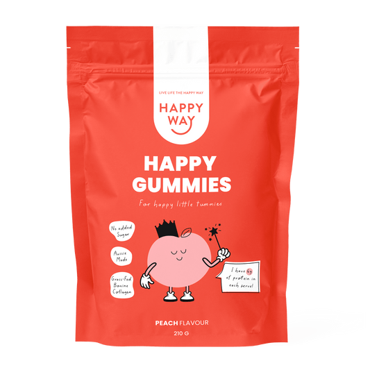 Peach Flavour Happy Gummies Mix 210g