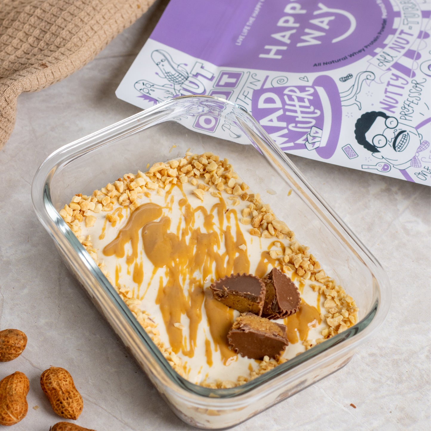 Peanut Butter Whey Protein Powder 500g