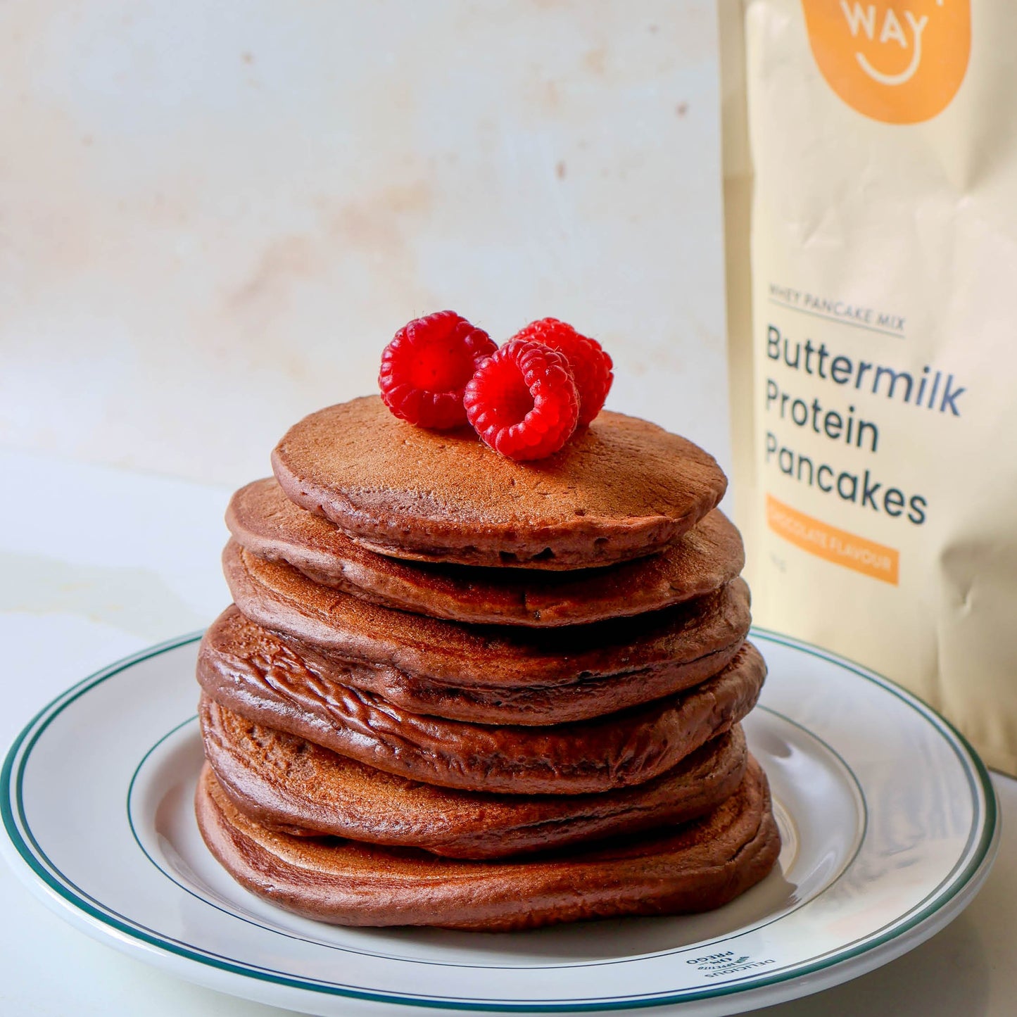 Chocolate Buttermilk Protein Pancake