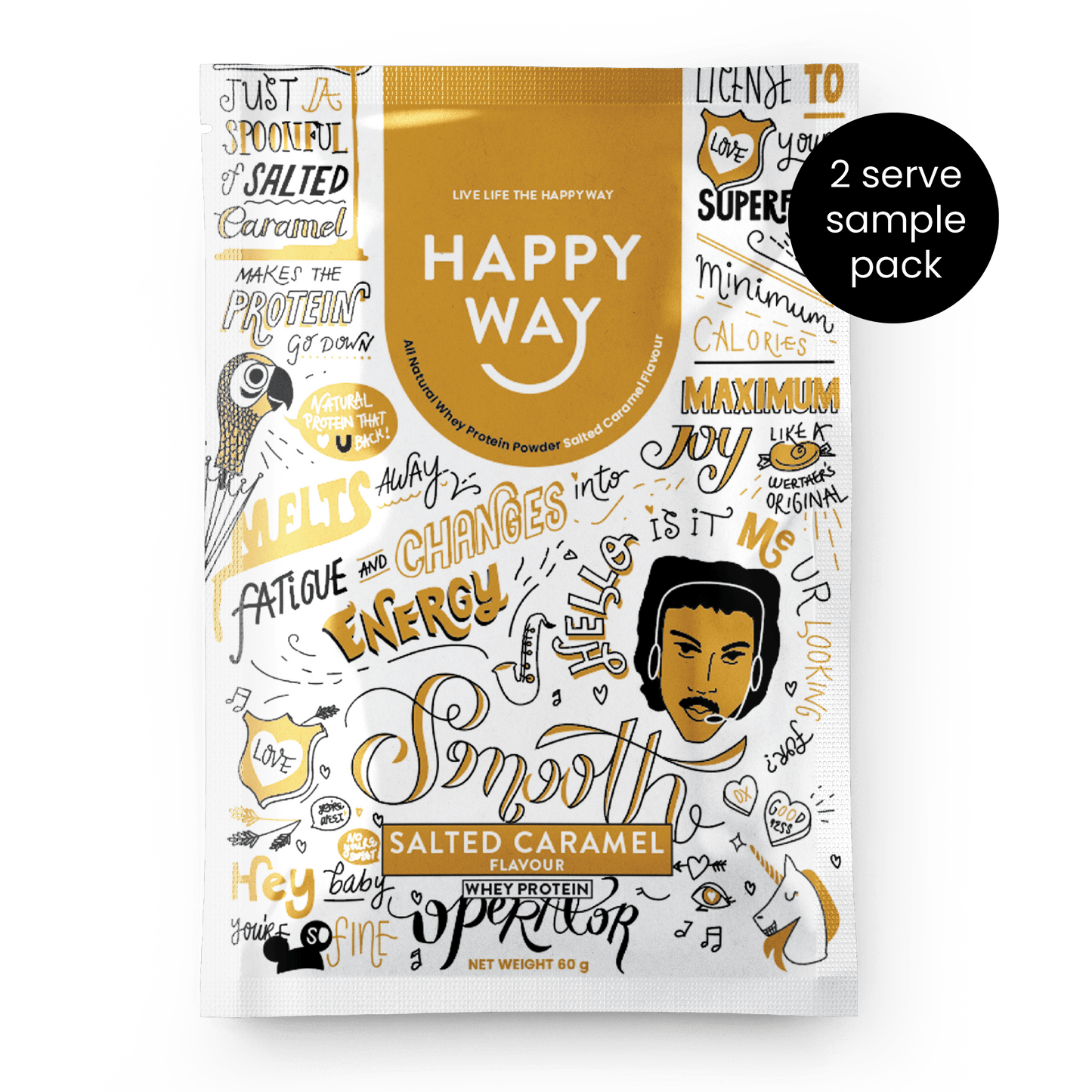 Whey Protein Powder Sample Pack 60g