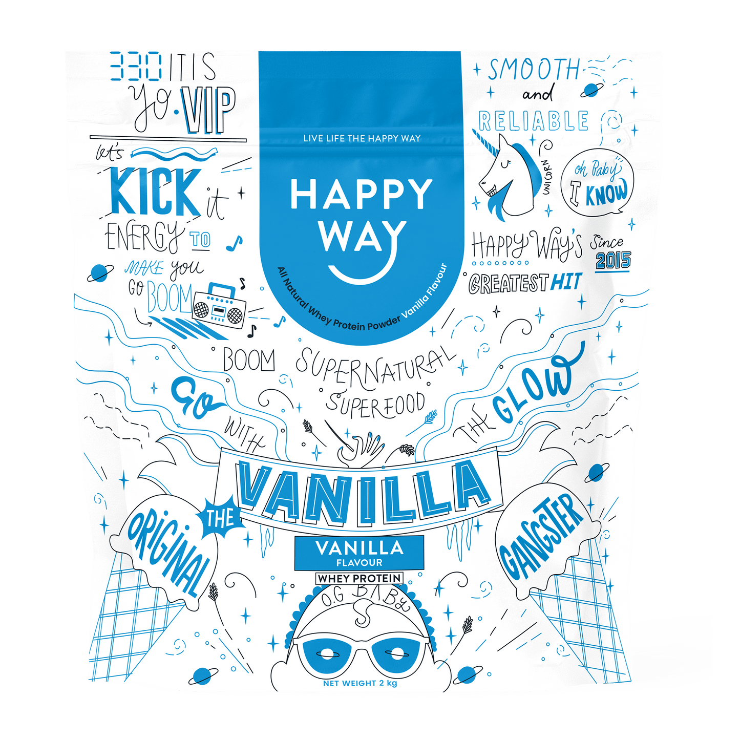 Vanilla Whey Protein Powder