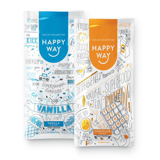 Vanilla Whey & Choc Whey Sample Bundle