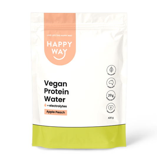 Apple Peach Vegan Protein Water Powder 420g