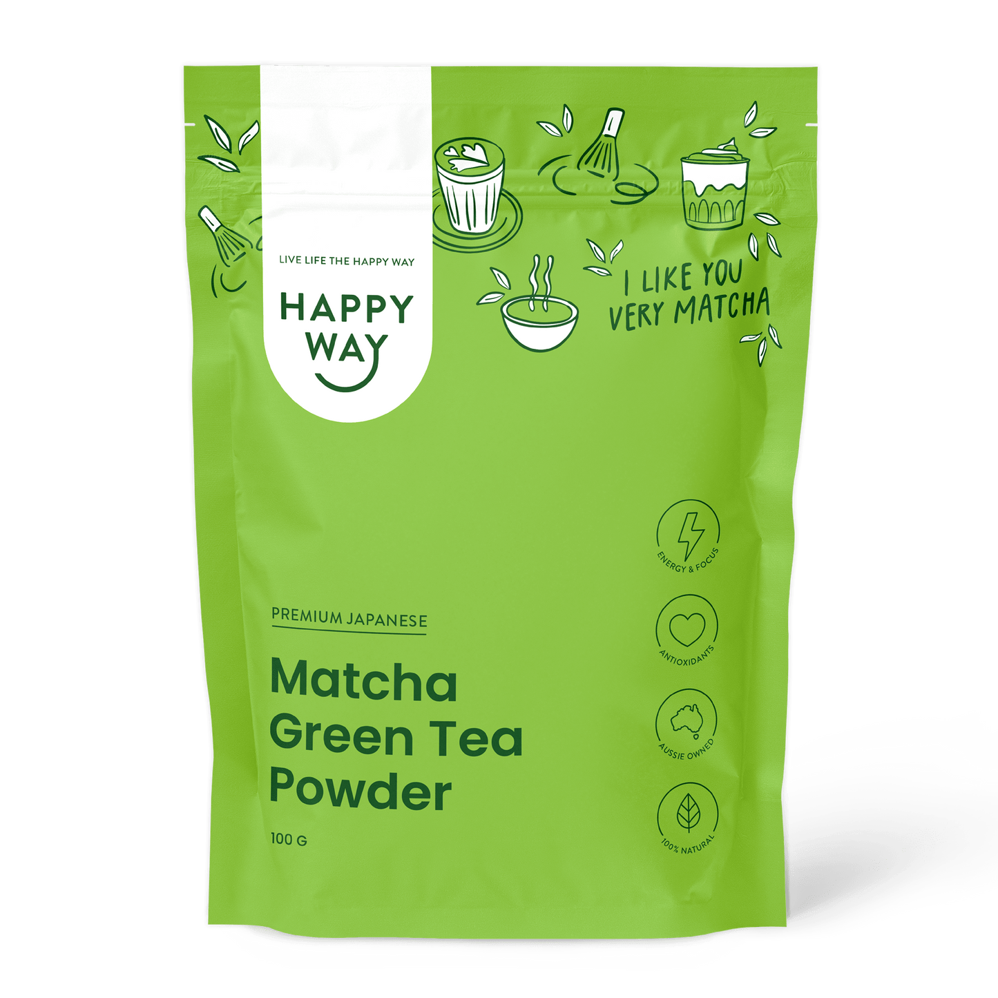 Matcha Green Tea Powder 100g