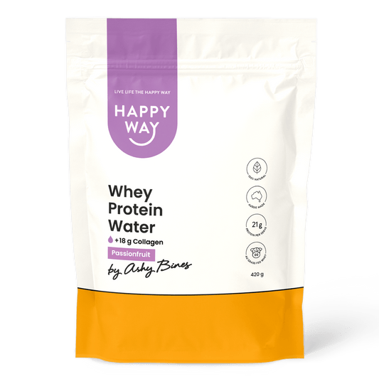 Ashy Bines Passionfruit Whey Protein Water Powder 420g