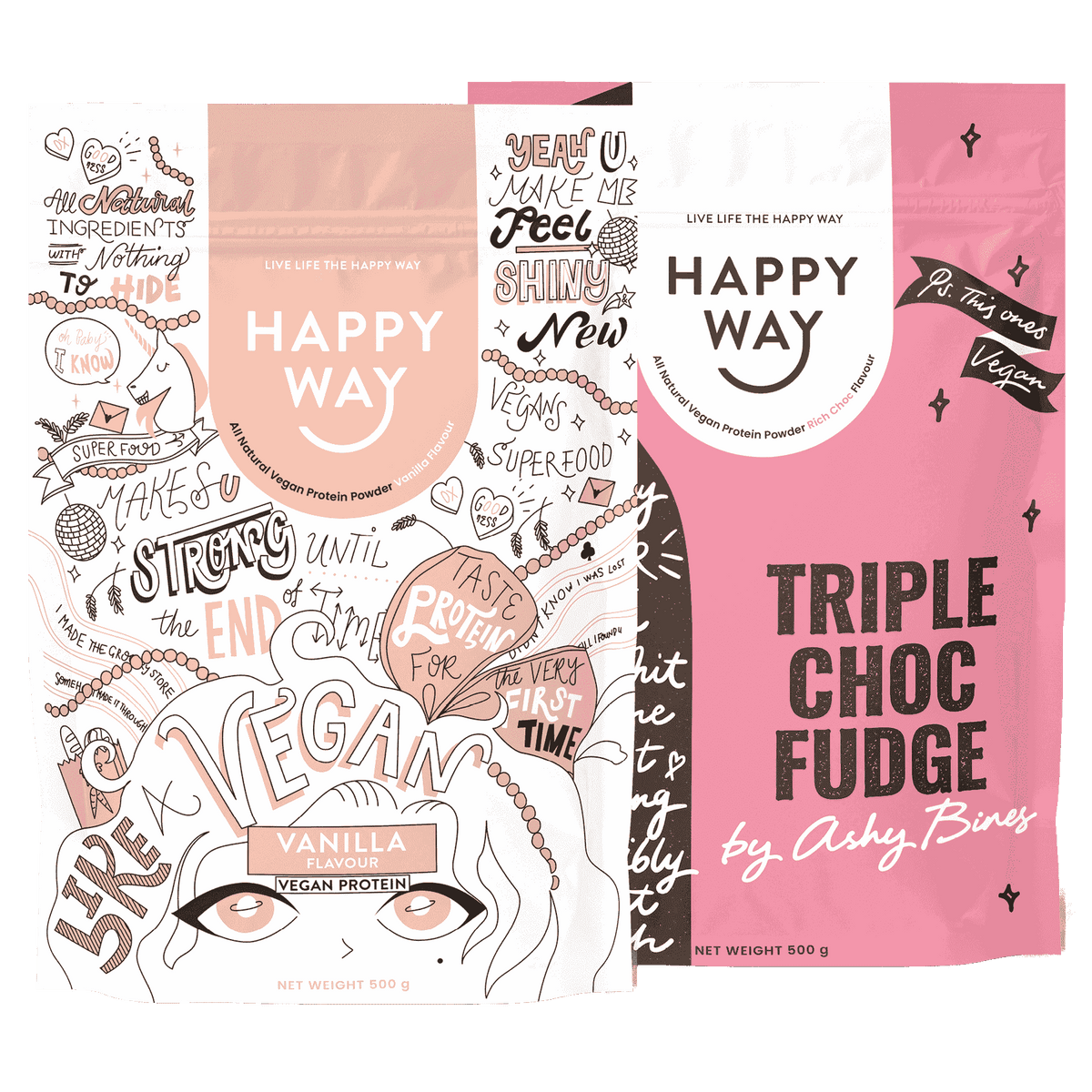 Vanilla Vegan Protein & Triple Choc Vegan Protein Bundle