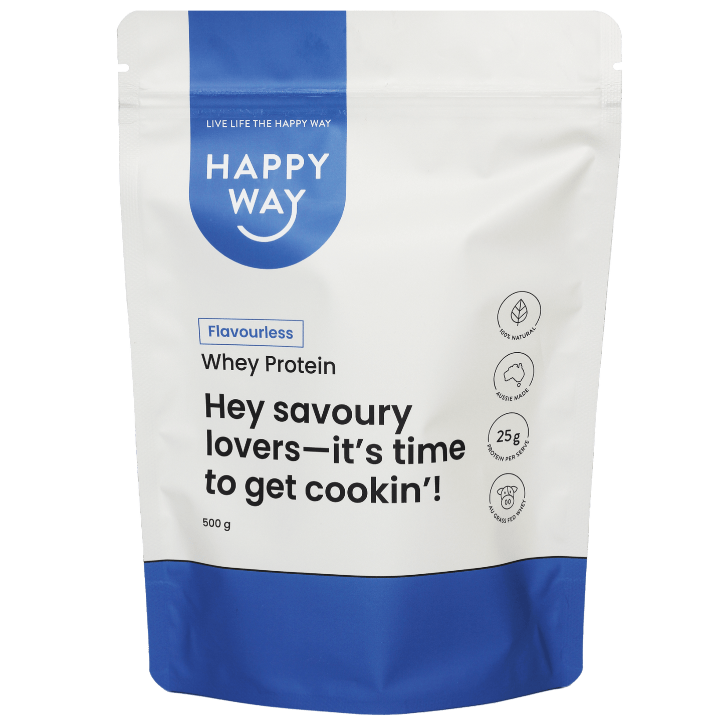 Flavourless Whey Protein Powder 500g