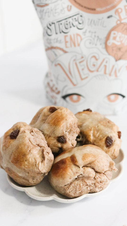 HEALTHY HOT CROSS BUNS