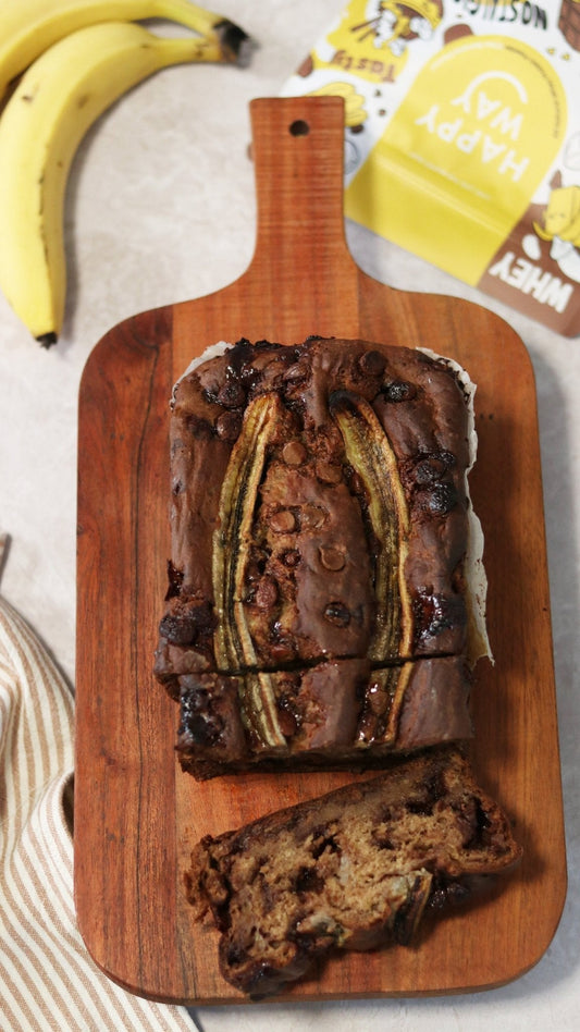 CHOC BANANA PROTEIN BREAD