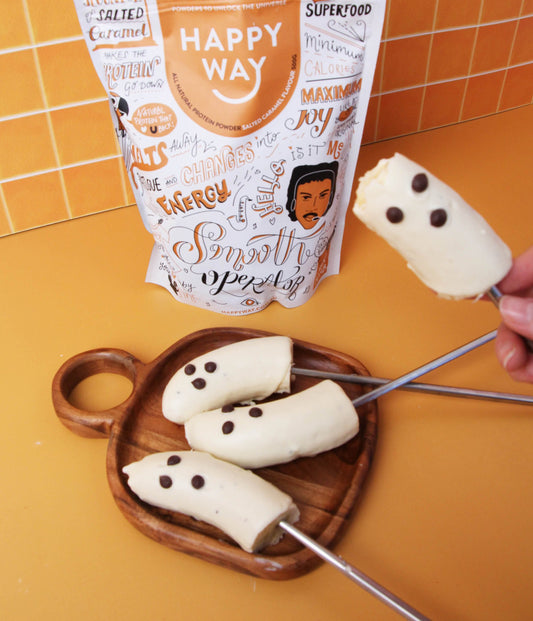 CHOCOLATE COATED BOO-NANAS