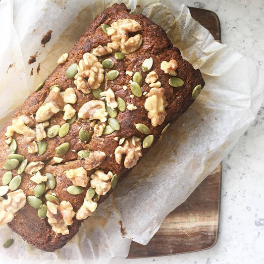 Banana Bread with Vanilla Flavour Protein Powder