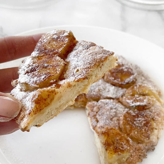 AIR FRYER CINNAMON & BANANA PIZZA