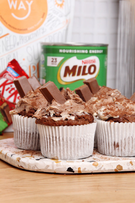 TOP OF THE CHOC MILO MUFFINS