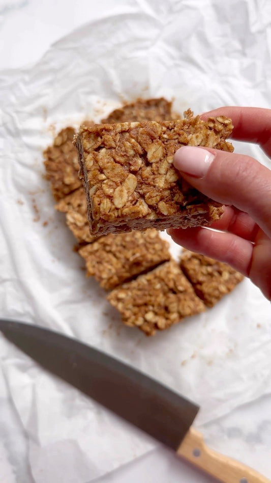 CHOC CARAMEL OAT BARS