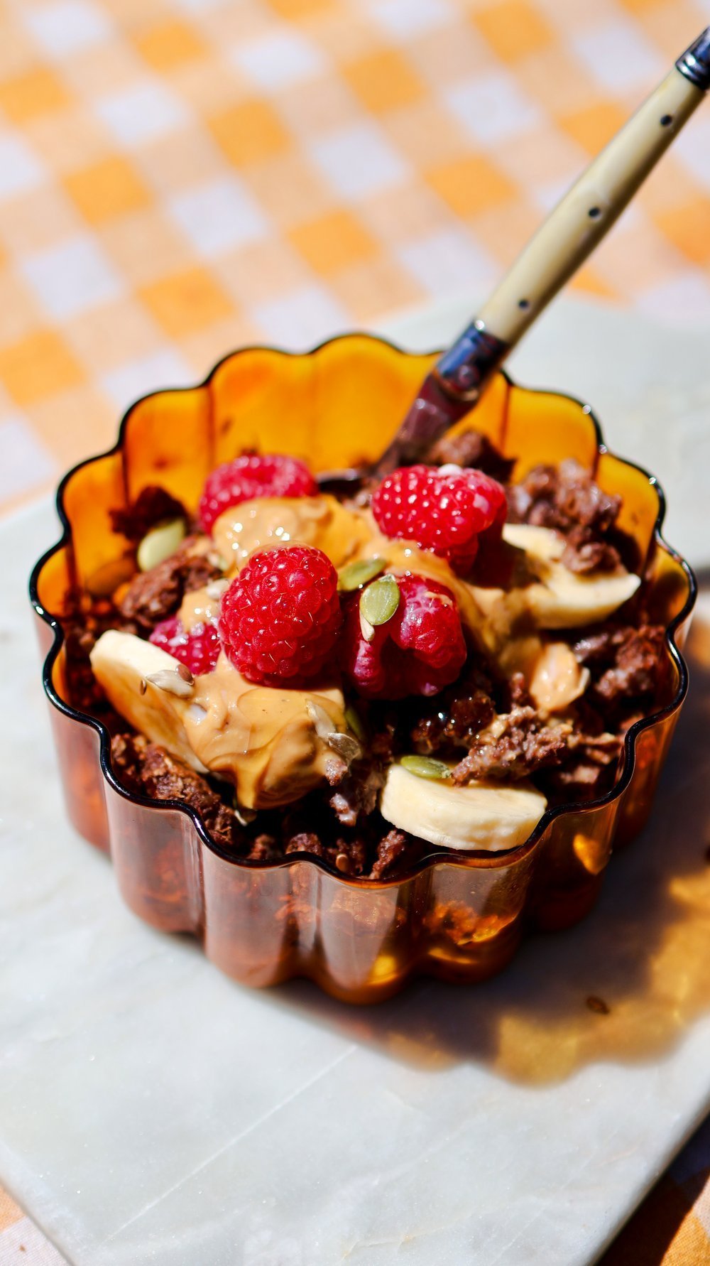CHOCOLATE PROTEIN SCRAMBLED OATS