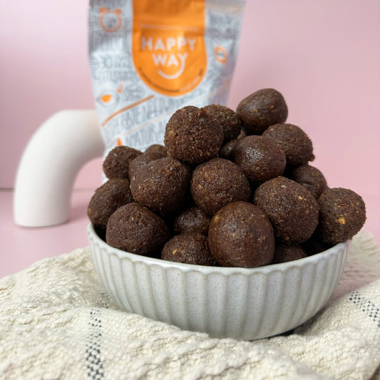 PEANUT BUTTER CHOC BALLS