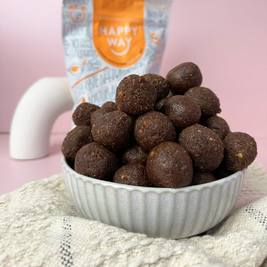 PEANUT BUTTER CHOC BALLS