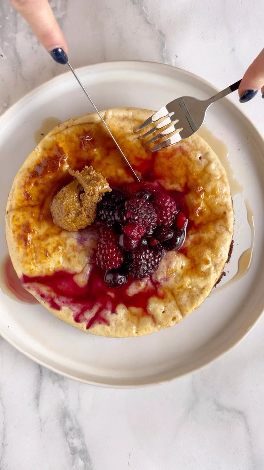 HIGH PROTEIN PANCAKE SOUFFLÉ