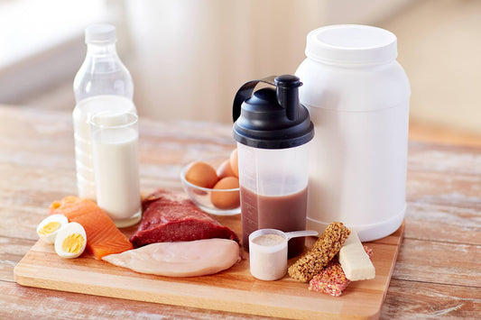 maintain a high protein diet