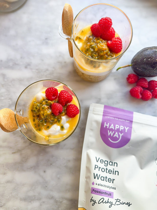 PASSIONFRUIT RASPBERRY OVERNIGHT OATS