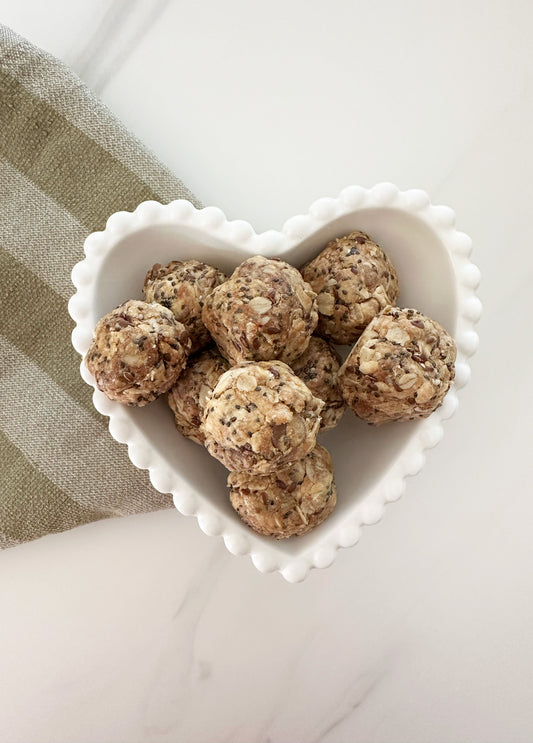 SALTED CARAMEL BISCOFF PROTEIN BALLS
