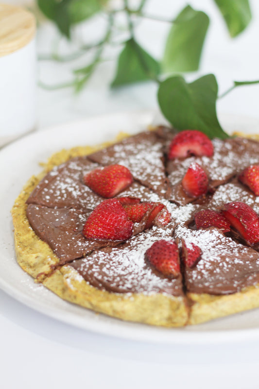 NUTELLA DESSERT PIZZA