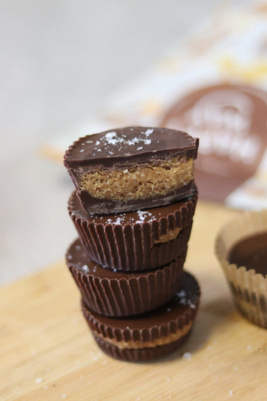 Vegan Reese's Inspired PB Protein Cups
