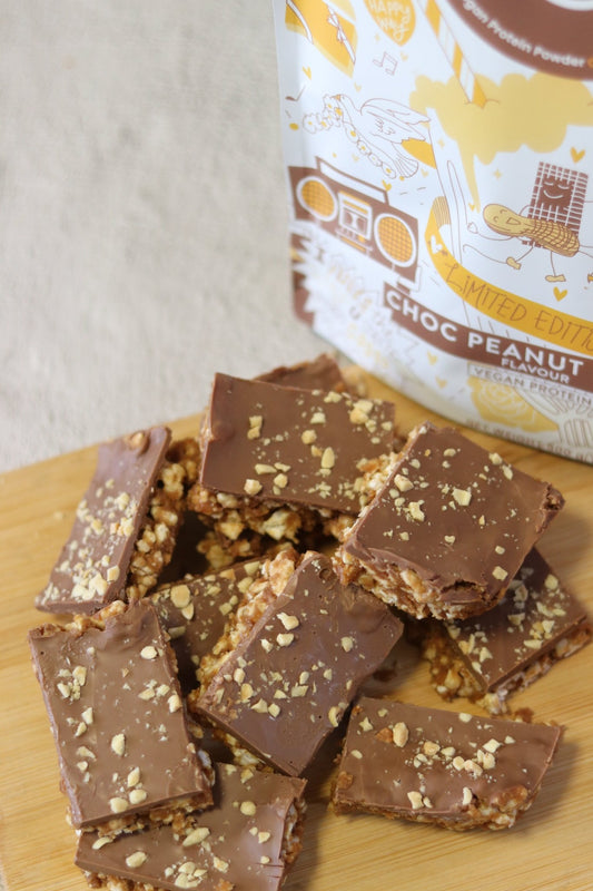 CHOCOLATE PROTEIN RICE CAKE SLICE