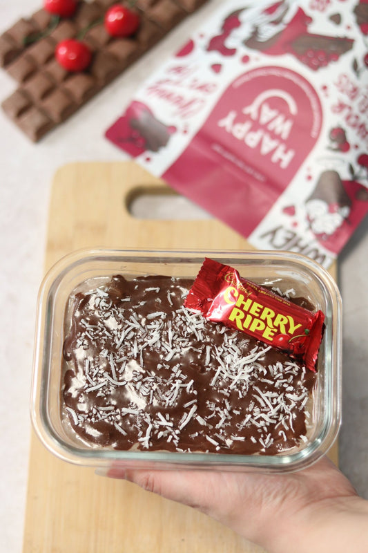 CHERRY RIPE INSPIRED OVERNIGHT WEETBIX