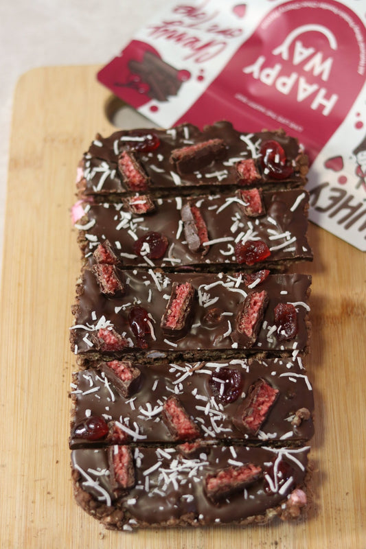 CHERRY RIPE INSPIRED ROCKY ROAD