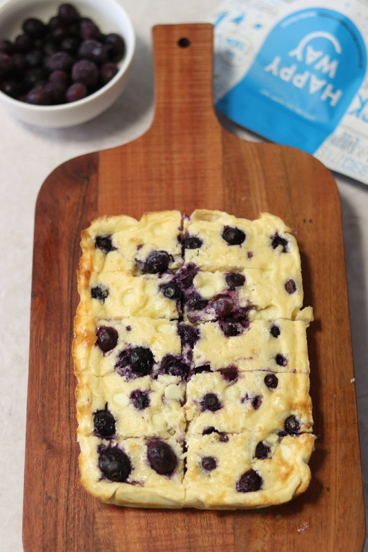 BLUEBERRY YOGHURT CHEESECAKE