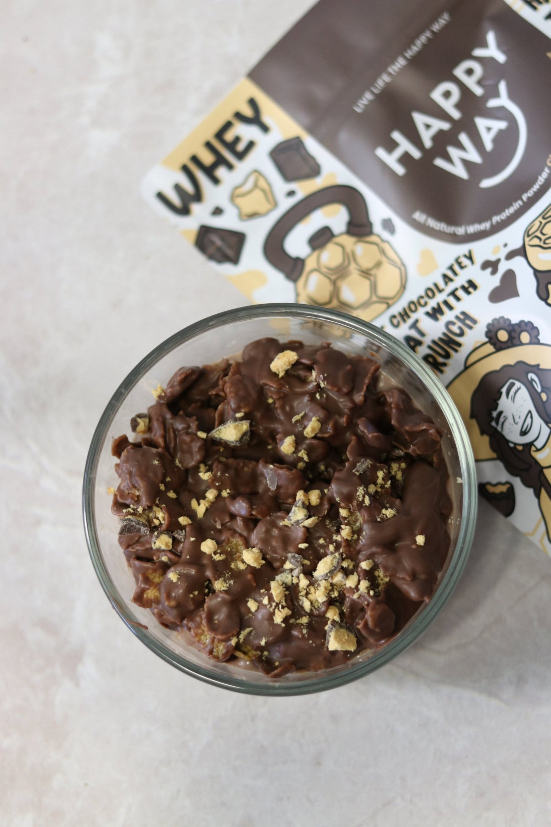 CRUNCHY CHOC HONEYCOMB OVERNIGHT WEETBIX