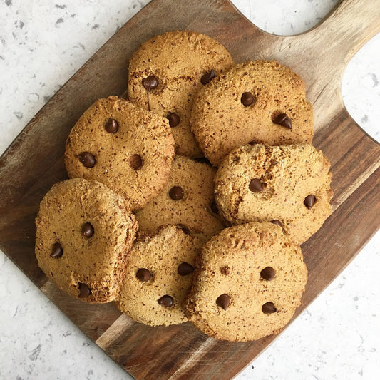 Protein Cookies with vanilla Ice Ice Baby Whey Protein Powder