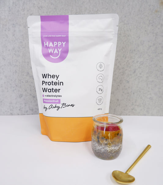 MINI PASSIONFRUIT CHIA PROTEIN PUDDING