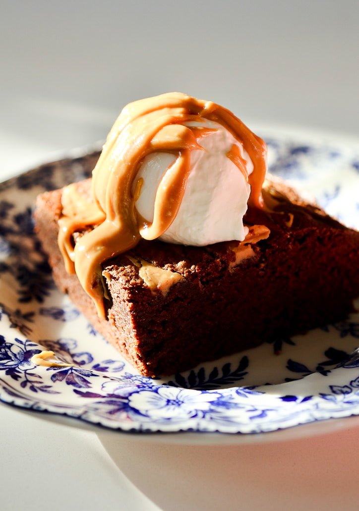 PB DARK CHOCOLATE BROWNIES
