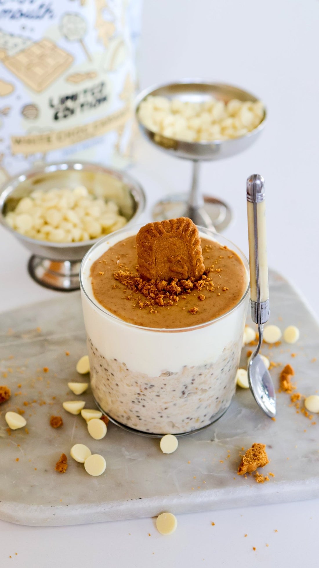 WHITE CHOC CARAMEL OVERNIGHT OATS