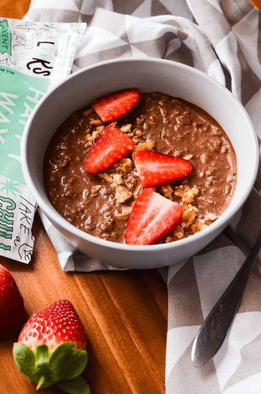 Cacao Mint Overnight Oats